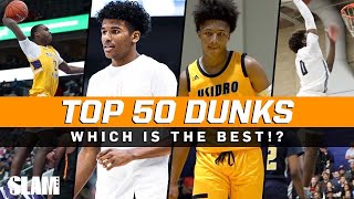 BEST Dunks of the 20192020 High School Season 🔥 SLAM Top 50 Friday [upl. by Mines]