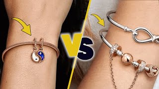 Pandora Bangle vs Pandora Bracelet Exploring the Differences [upl. by Wyler]