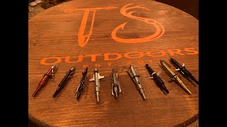 CRAZY testing of TEN different mechanical broadheads Shocking Results [upl. by Pinzler890]