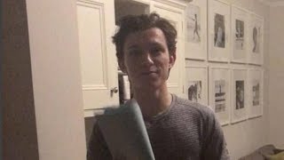 Tom Holland Burns the Avengers Script [upl. by Jadda]