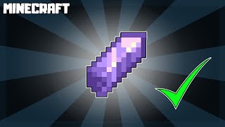 MINECRAFT  How to Get Amethyst Shards 117 Tutorial [upl. by Alliuqet]