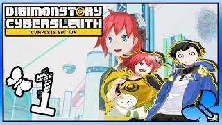 Digimon Story Cyber Sleuth Complete Edition Walkthrough Part 1 Nintendo Switch [upl. by Reprah652]