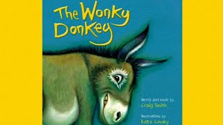 The Wonky Donkey  Read Along  Read Aloud  Childrens Book [upl. by Naamann479]