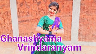 Ghanashyama Vrindaranyam  Semi classical Dance  Kochu kochu santhoshangal  Janaki [upl. by Coney]