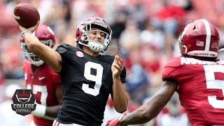 2021 Alabama Spring Game Highlights  ESPN College Football [upl. by Haneen]