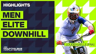 Loudenvielle  Men Elite DHI Highlights  2023 UCI MTB World Cup [upl. by Lacy]