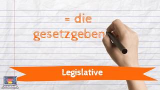 Grundgesetz erklärt Gewaltenteilung Legislative Exekutive Judikative [upl. by Loomis]