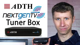 ADTH ATSC 30 NextGen TV Box with DVR Review [upl. by Ashbey89]