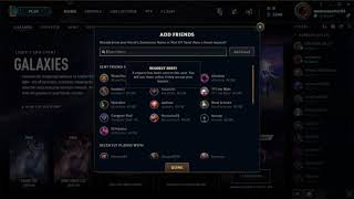 league of legends how to invite friend [upl. by Reiners]