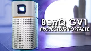 BenQ GV1  TEST  Un projecteur portable et sansfil [upl. by Gaultiero914]