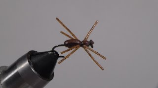 Fly Tying  S S Panfish Killer Spider [upl. by Lemrahs613]