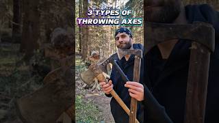 3 TYPES Of Throwing Axes [upl. by Laughry]