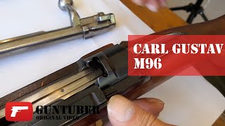 Swedish Mauser Carl Gustav M96 65x55  How to Disassembly and Reassembly Field Strip [upl. by Azalea]