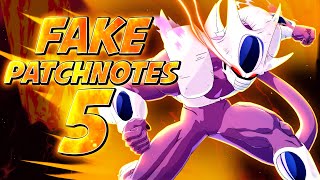 DBFZ FAKE PATCH NOTES 5 [upl. by Ynaffet]