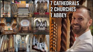 🎵 15 Famous Organ Pieces on 10 Magnificent Pipe Organs [upl. by Ahsiekat]