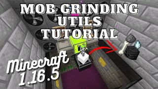 EVERYTHING About Mob Grinding Utils  Tutorial  Minecraft 1165 [upl. by Blodgett]