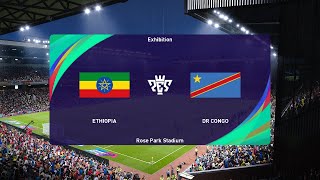 Ethiopia vs DR Congo 09092024 Africa Cup of Nations PES 2021 [upl. by Flori]