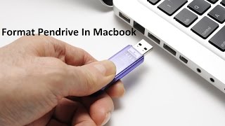 How To Format a USB drive on MacBook [upl. by Willcox]