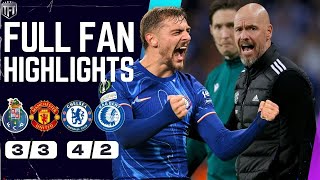 Man United DISGUSTING COLLAPSE Porto 33 Manchester United Highlights Chelsea 41 Gent [upl. by Barayon]