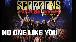 Scorpions  No One Like You live in San Francisco Scorpions2022 RockBelieverTour 🎸 [upl. by Ainuj]