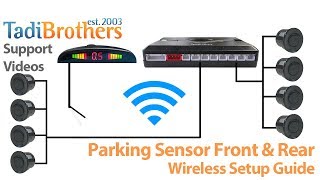 Wireless Backup Parking Sensor installation guide [upl. by Prussian]