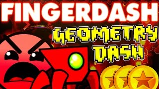 FINGERDASH Geometry Dash 21 Update [upl. by Yecnahc438]