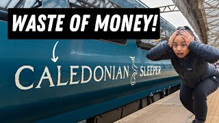 DISAPPOINTED BY THE UK CALEDONIAN SLEEPER TRAIN seat vs first class [upl. by Edwine]