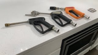 Pressure Washing Guns Jrods M5 and Extensions [upl. by Anuahsat777]