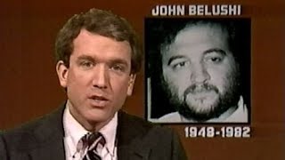 WBBM Channel 2  THE 10 OClock News  quotThe Death of John Belushiquot Complete Broadcast 351982 📺 [upl. by Euqinotna]