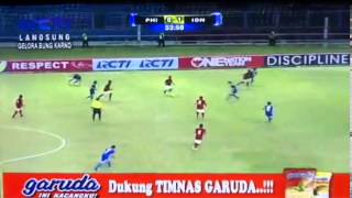 FULL MATCH AFC U19 Qualifier Indonesia vs Philipine 20 10Oct 2013 [upl. by Renick]