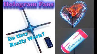 3D Hologram Fan Tutorial Fixed Audio [upl. by Iden]