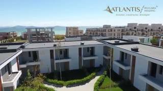 Atlantis Homes II modern houses in Burgas at the Black Sea coat [upl. by Nallek]