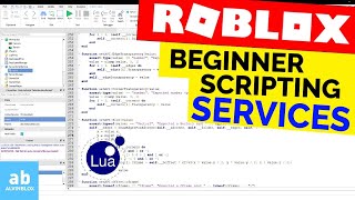 Services amp GetService  Beginner Roblox Scripting 19 [upl. by Leuqar]