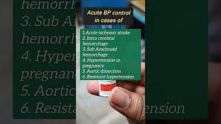 Labetalol  Antihypertensive  BP Control in hindi medical bp short [upl. by Vikky]