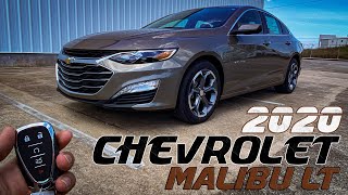 2020 Chevrolet Malibu LT Start up amp Full Review [upl. by Gaal]