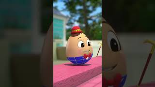 Humpty Dumpty Song  The Eggventurers shorts humptydumpty [upl. by Ahsilrae]