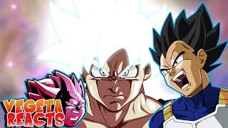 Vegeta Reacts To Mastered Ultra Instinct Goku Vs Jiren [upl. by Pesek]