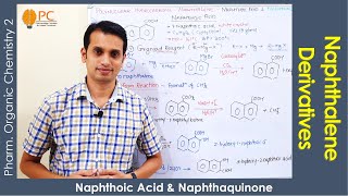 Naphthalene Derivatives Naphthoic acid and Naphthoquinone Organic Chemistry [upl. by Gilchrist]