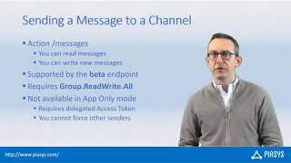 Episode 49  Sending Channel Messages in Teams with Microsoft Graph [upl. by Assiren]