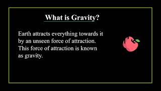 GRAVITATION Class 9th NCERT  Part  1 [upl. by Kcirdehs107]