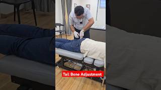 Tail Bone Adjustment coccyx in India DrMushtaque asmr backpain l4l5discbulge tailbone [upl. by Joost]