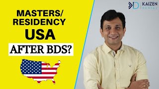 MastersResidency in USA After BDS [upl. by Tedi177]