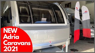 NEW Adria Caravans 2021  First Look [upl. by Arda95]