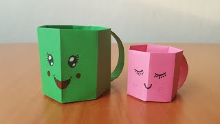 KAÄITTAN BARDAK YAPIMI  Kolay Origami [upl. by Tadich]