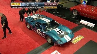 7 Million 1964 Ford GT40 Prototype  Mecum Auctions [upl. by Olrak]