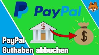 PayPal Guthaben auf Konto überweisen  Geld abbuchen Anleitung 💰 [upl. by Anisor]