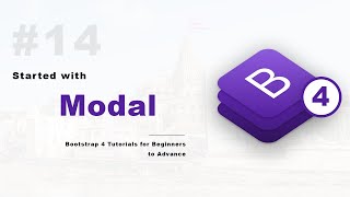 Modal in Bootstrap 4 Hindi  14 [upl. by Irrac]