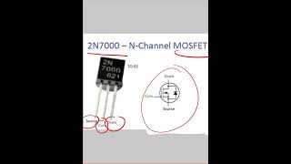 2n7000 transistor working ytshorts circuit [upl. by Toback]