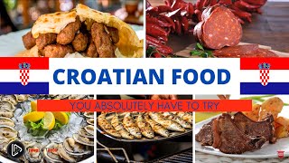 Most Popular Croatian Foods [upl. by Ahola406]