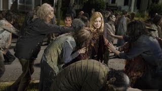 The Walking Dead 6x09 No Way Out Jessie Anderson Death [upl. by Akinas115]